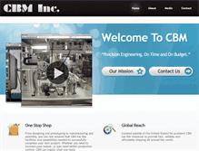 Tablet Screenshot of cbminc.net